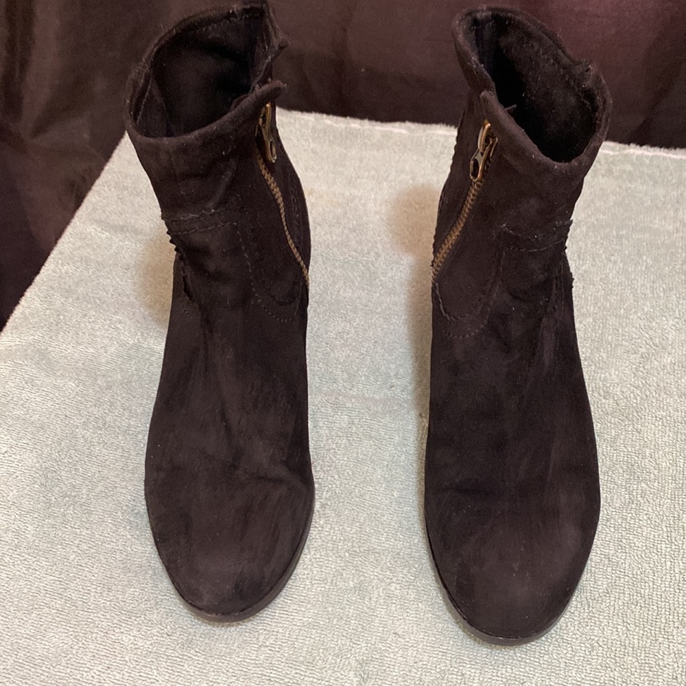 Sam Edelman black suede boots size 9.5 - Picture 3 of 11